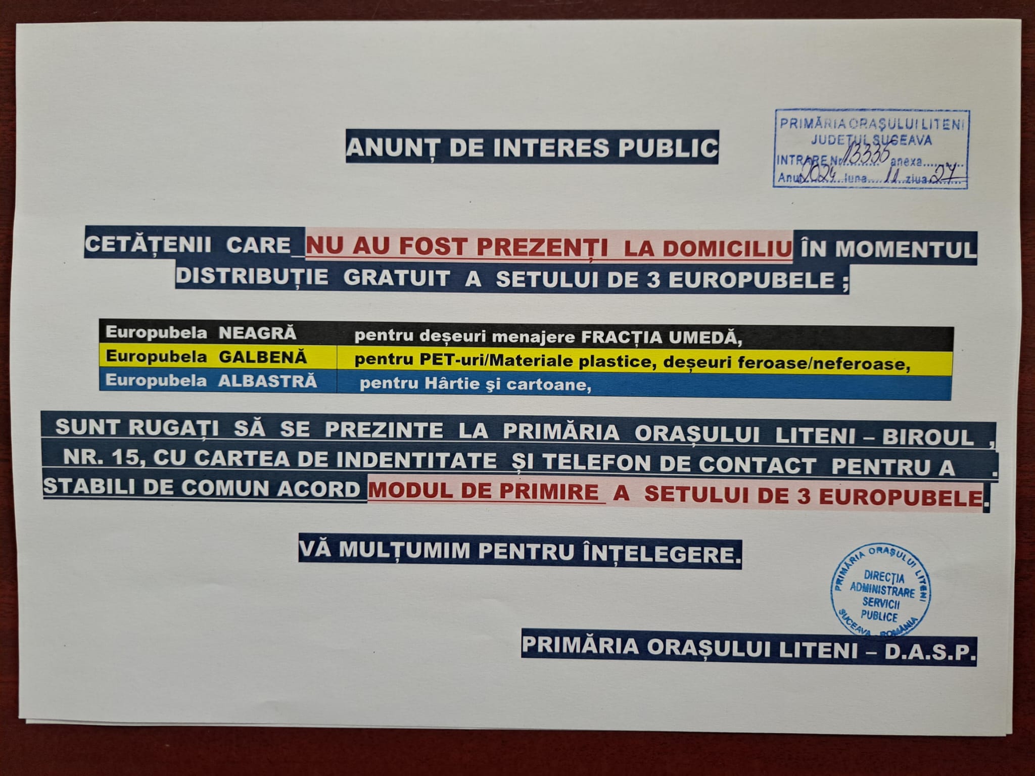 Anunt de interes public 27.11.2024